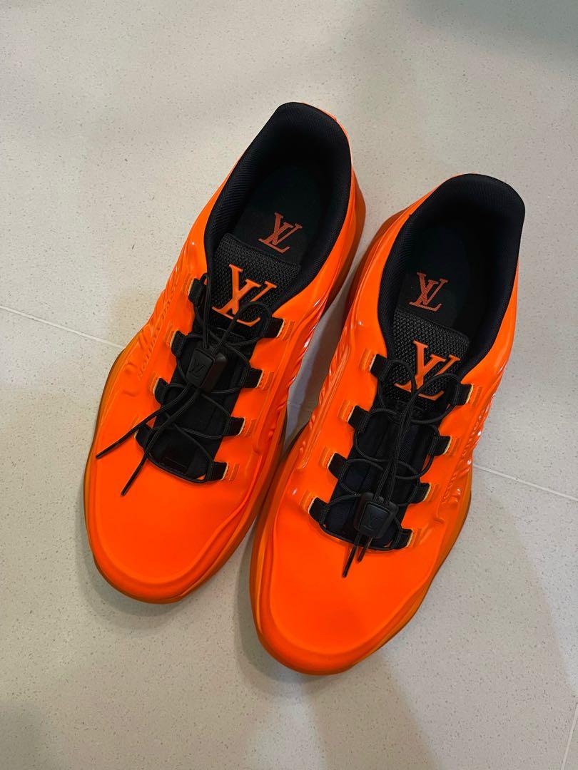 Louis Vuitton Orange Millenium Sneaker