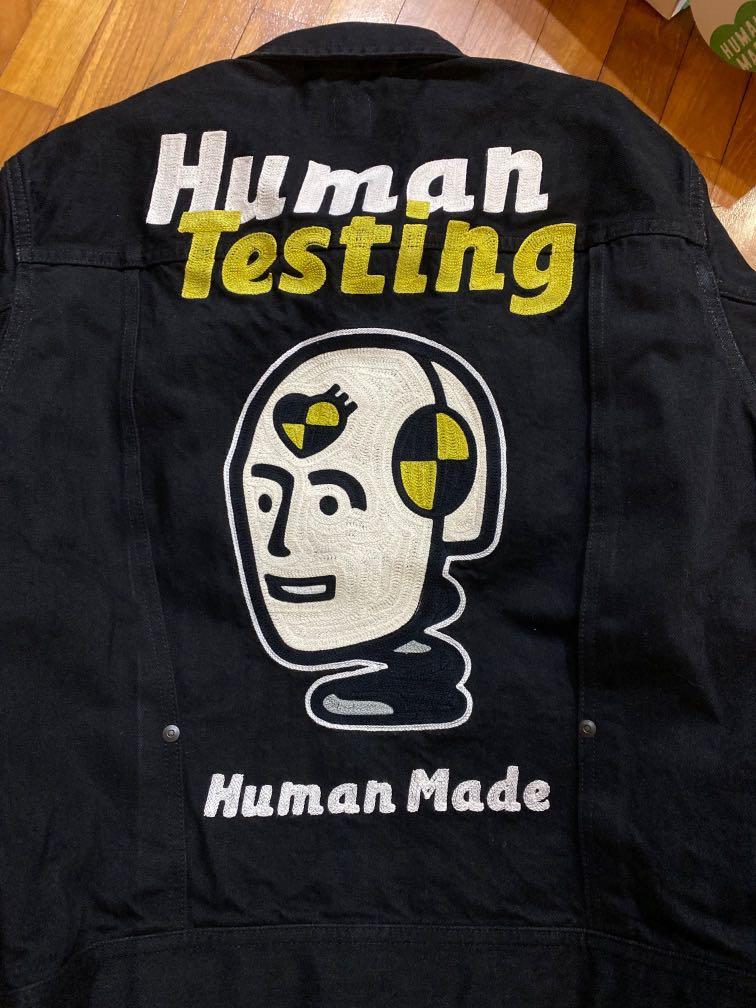 HUMAN TESTING DENIM JACKET ヒューマンメイド XXL - Gジャン/デニム