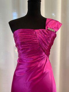 MAGENTA FORMAL DRESS | size 8 au