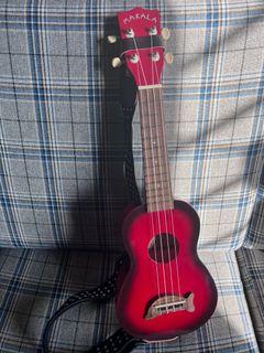 Makala 21” soprano size ukulele - red