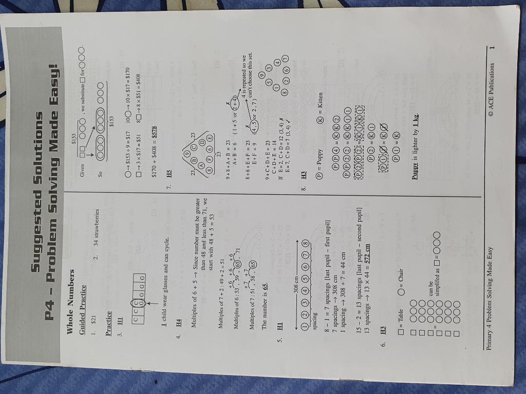 MATH problem solving qns - guided with efficient thinking guide ...