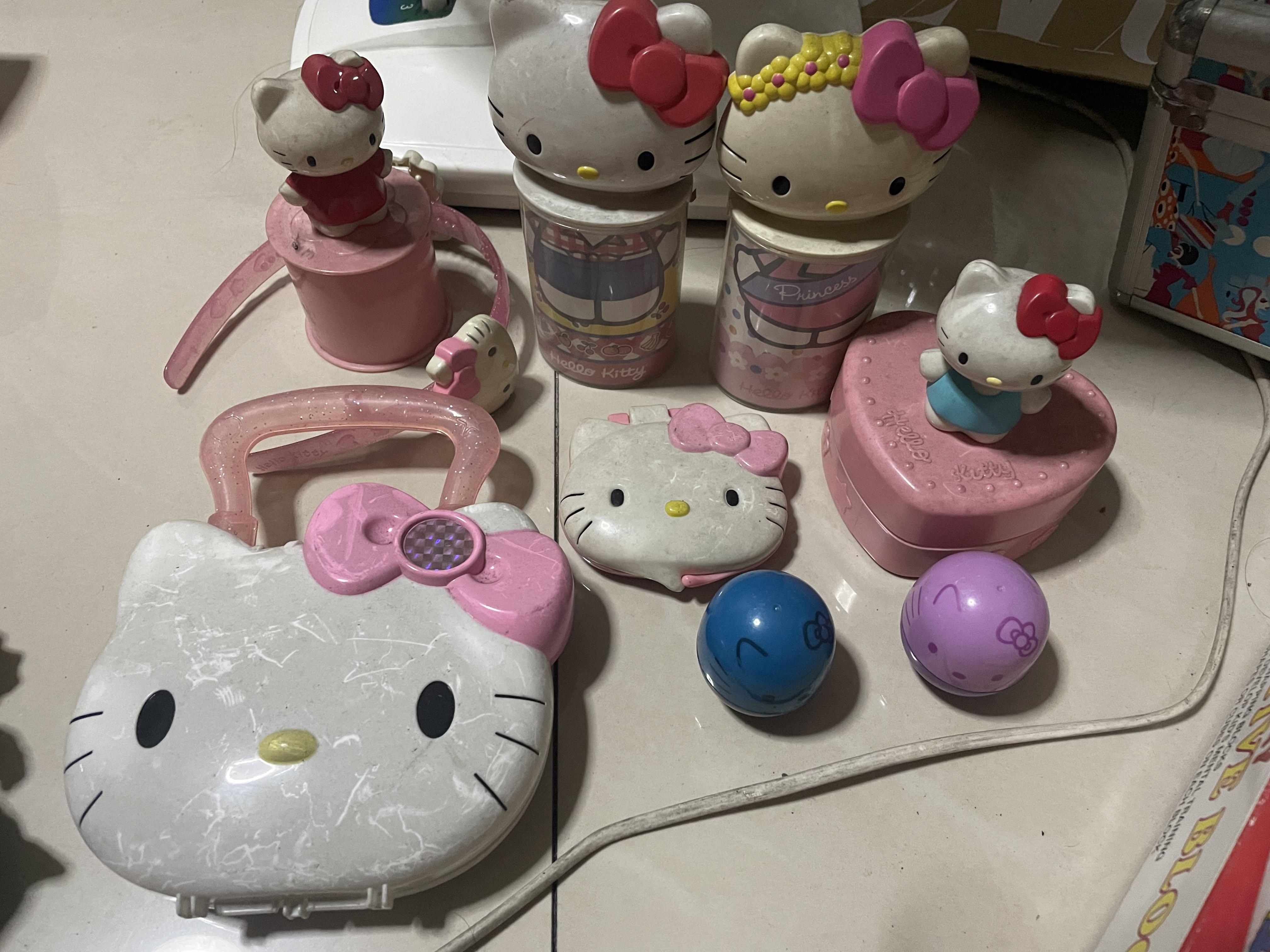 Mcdonalds Mcdo Hello Kitty Toy Set with Free Stamps, Hobbies & Toys