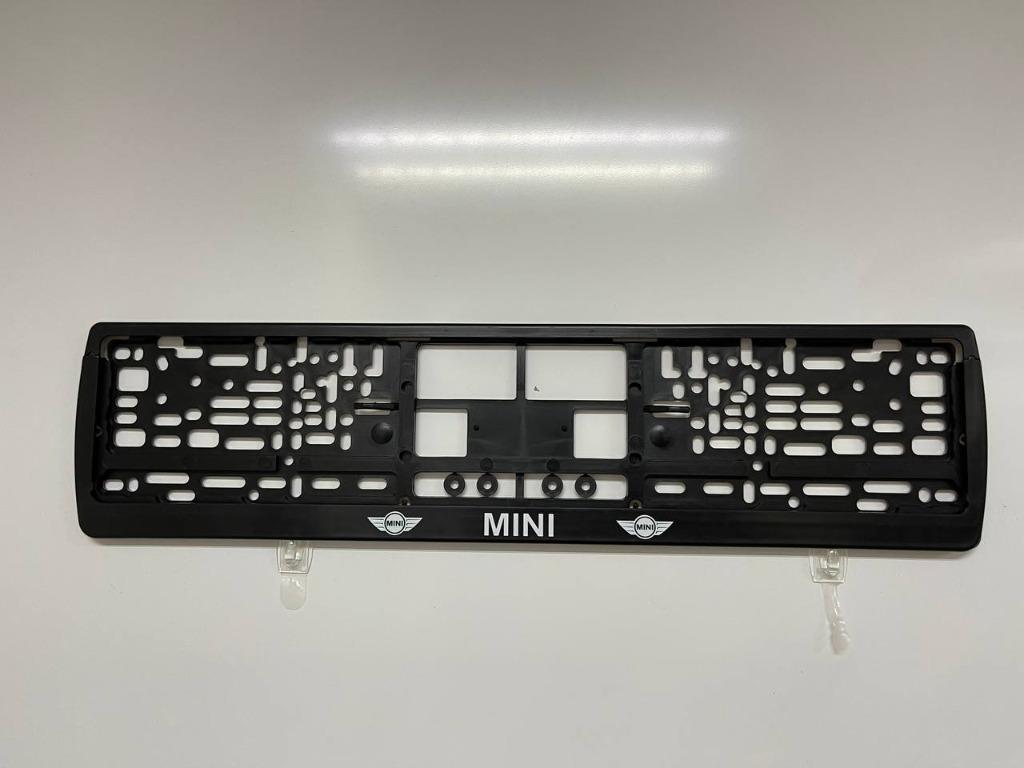 Mini cooper number discount plate holder