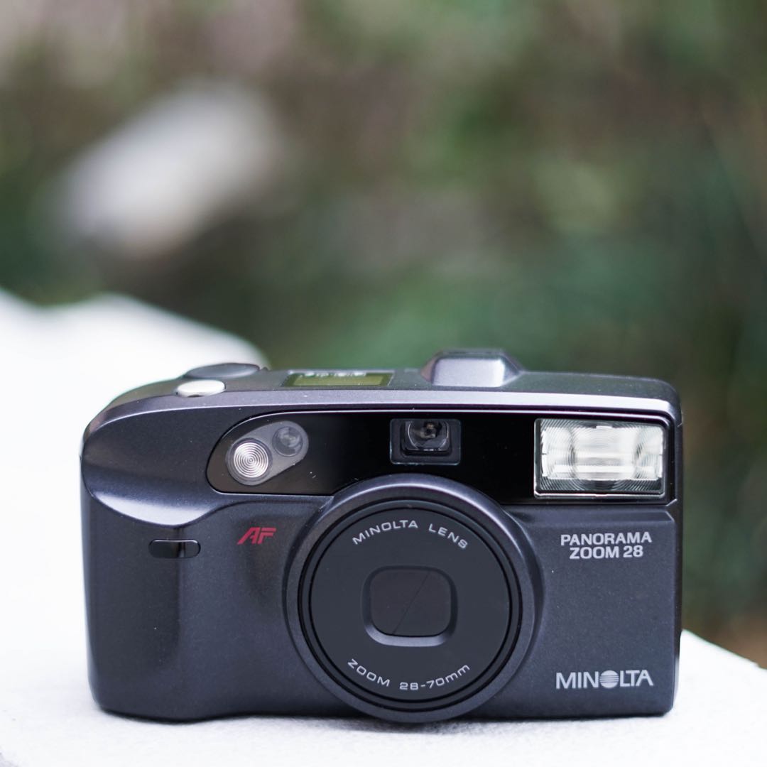 Minolta Panorama Zoom 28（菲林相機/ 傻瓜機）, 攝影器材, 相機