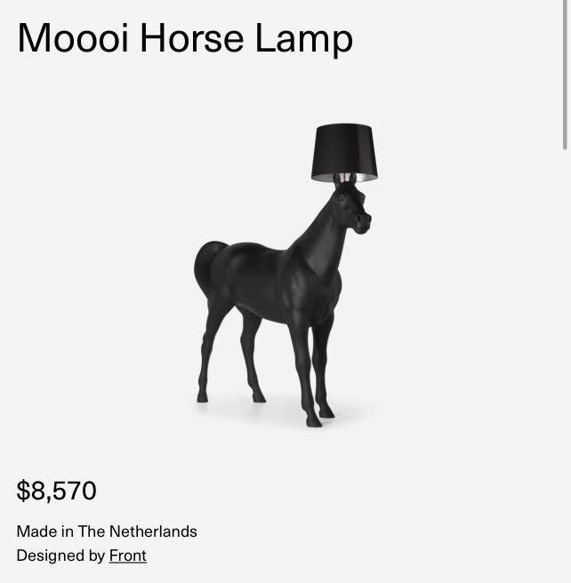 Horse lamp moooi price discount
