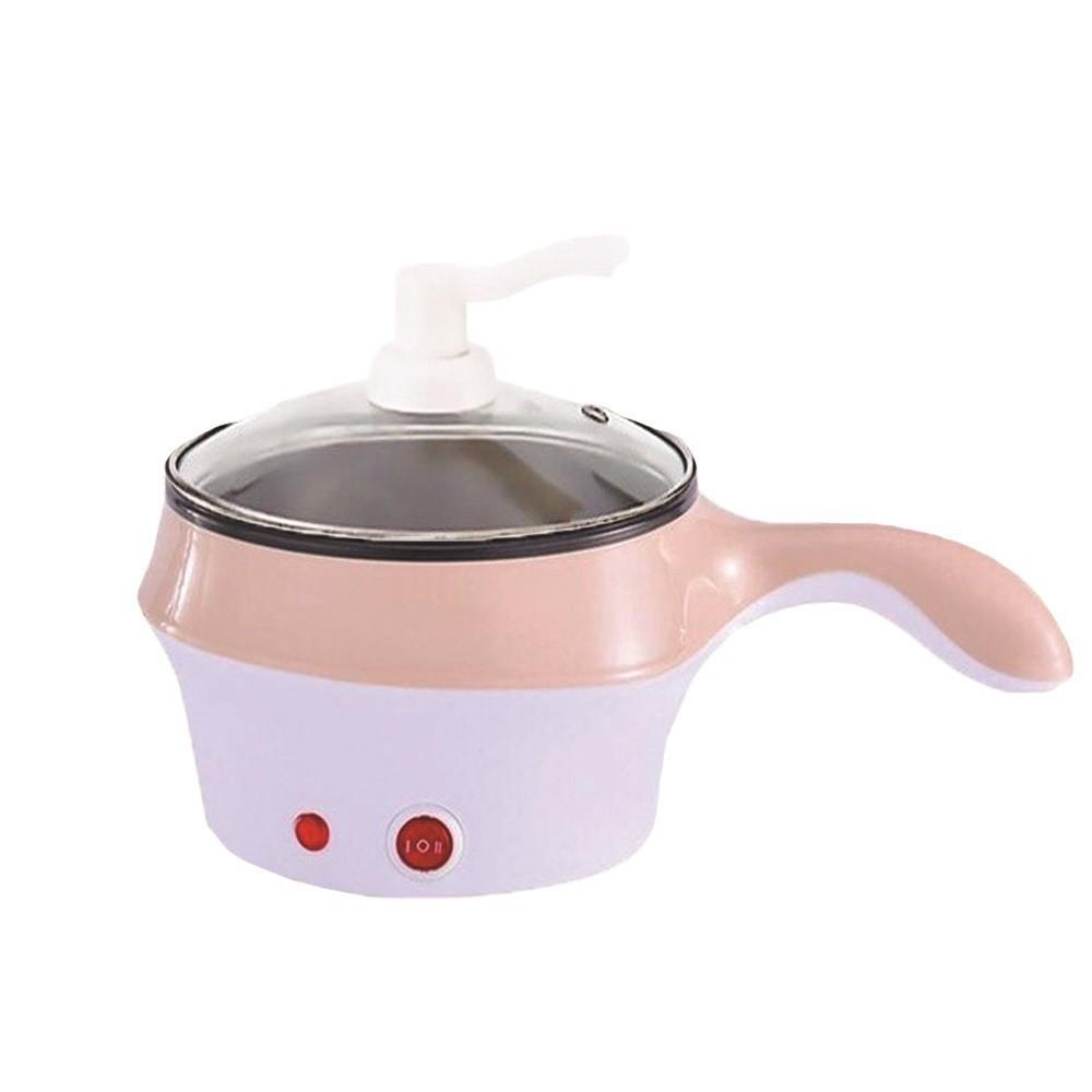  AILIWU Multi-Functional Non-Stick Electric Pot Rice Cooker  Frying Pan Electric Steamer(Pink) : Home & Kitchen