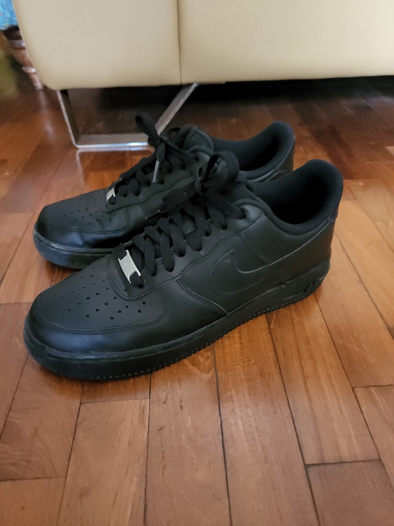 nike af1 all black