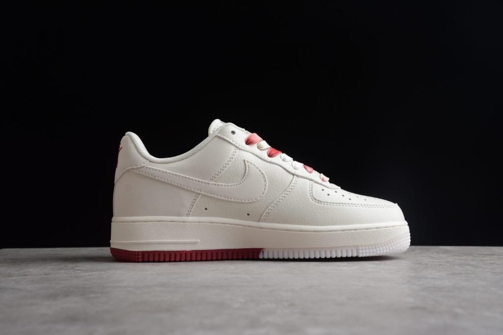 NIKE Air Force 1 low NBA White red shoes Euro 36 45 Men s Fashion