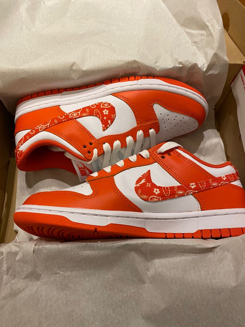 Nike Dunk Low  Orange Paisley