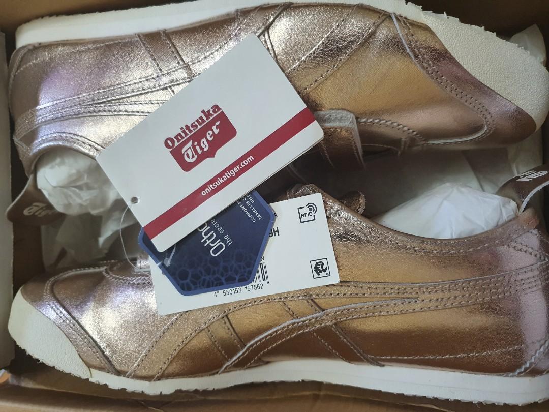 Onitsuka Rose Gold, Women's Fashion, Footwear, Sneakers on Carousell