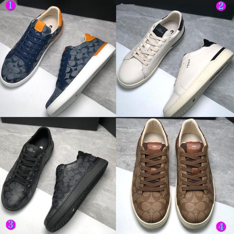 Coach canvas sneakers new arrivals