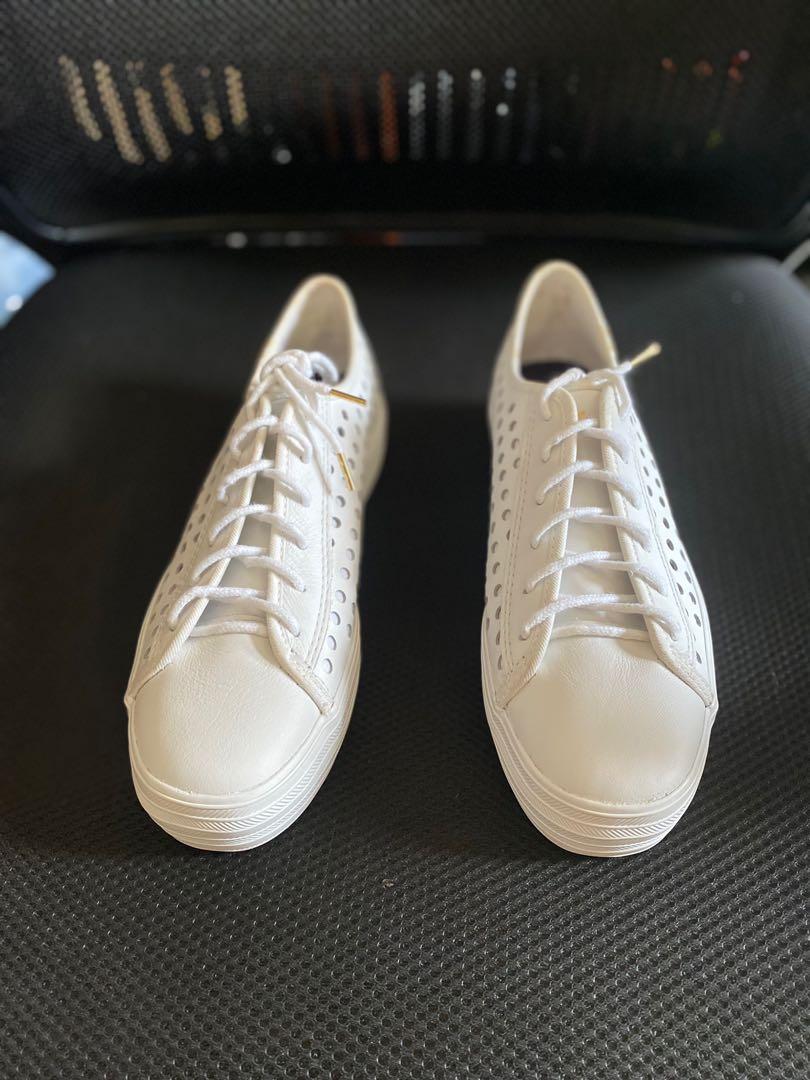 keds ortholite white leather