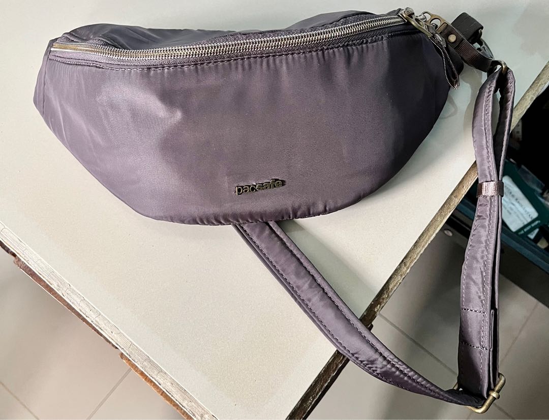 Pacsafe Bum Belt Sling Bag, Luxury, Bags & Wallets on Carousell