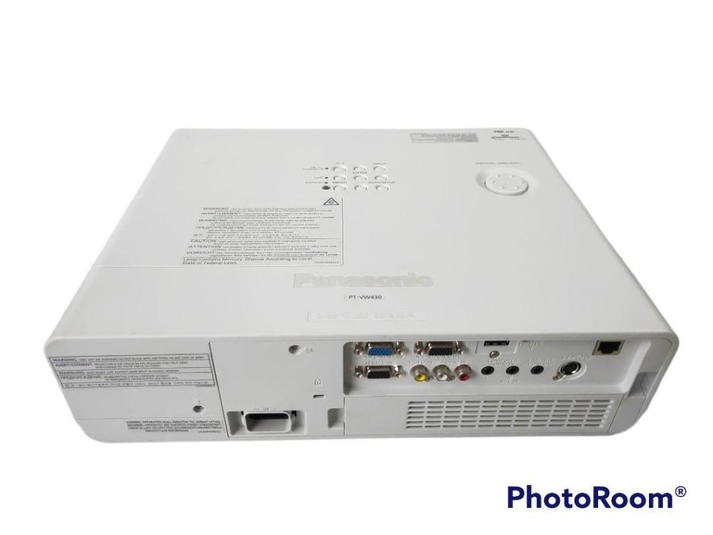 Panasonic PTVW430 HDMI Projector, 4300 Lumens for sale 180 each