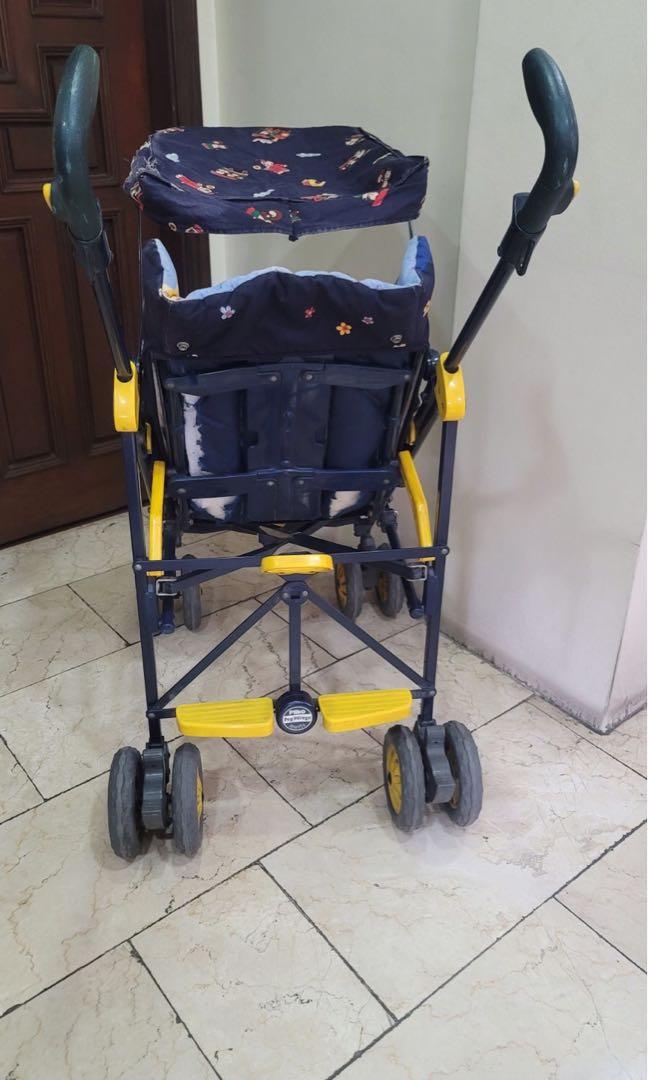 Peg Perego Umbrella Stroller Blue Preloved Babies Kids Going Out Strollers on Carousell