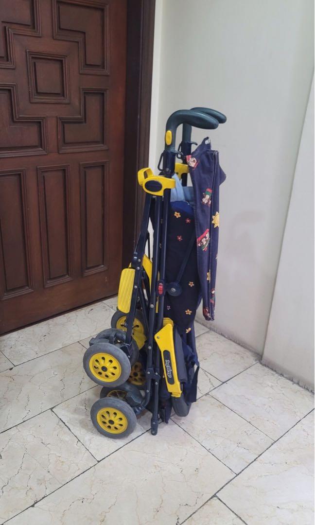 Peg Perego Umbrella Stroller Blue - Preloved (Category: Strollers) located in Manila. Submitted by beyondfundraising (Listing ID 1157134534, Image 2). Description: Pick up only Peg Perego Umbrella Stroller - PreLoved Kindly see pictures to avoid conflict . Negotiable.