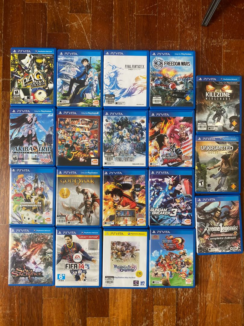 Ps Vita Games, Hobbies & Toys, Toys & Games On Carousell