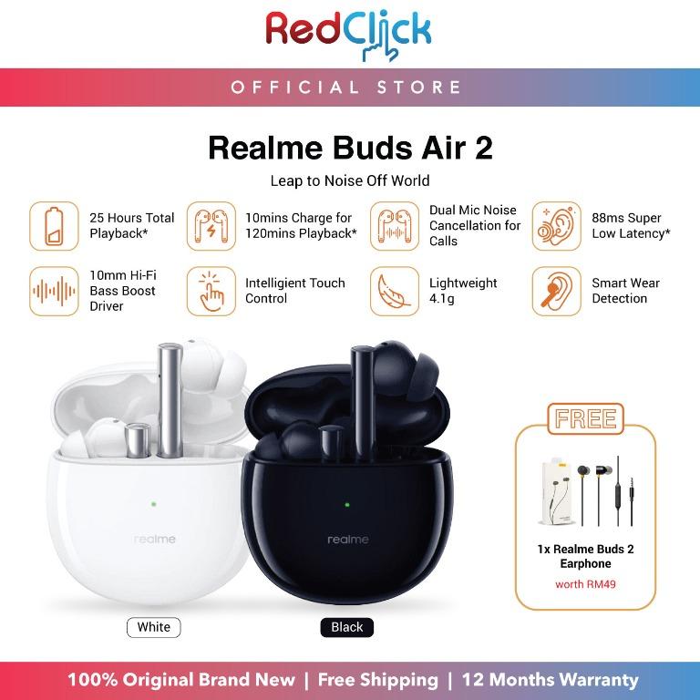 Realme deals earbuds latency