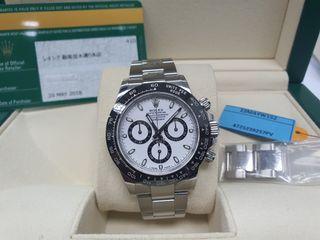 Rolex Daytona Panda White Dial