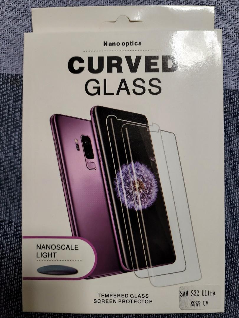 Samsung S22 Ultra HD UV full coverage tempered glass (Nano Optics), Mobile  Phones & Gadgets, Mobile & Gadget Accessories, Other Mobile & Gadget  Accessories on Carousell