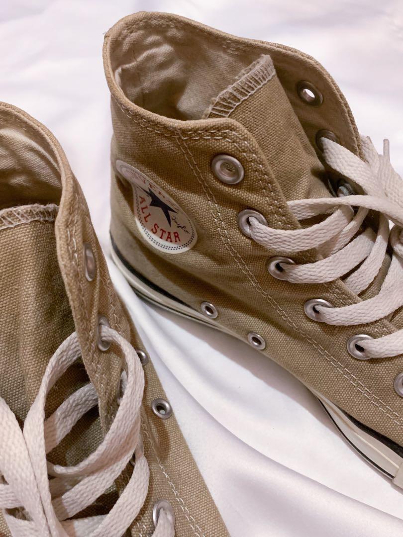 Sepatu converse deals original coklat