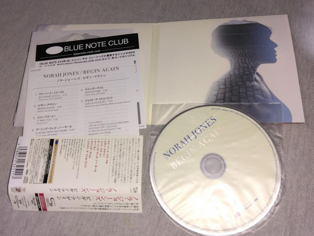 Norah Jones - Begin Again - SHM-CD [New CD] SHM CD， Japan