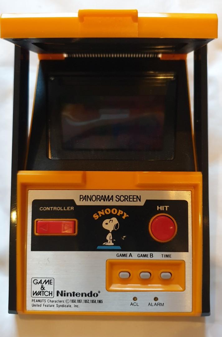 Snoopy Panorama Screen Game & Watch Nintendo, Video Gaming, Video