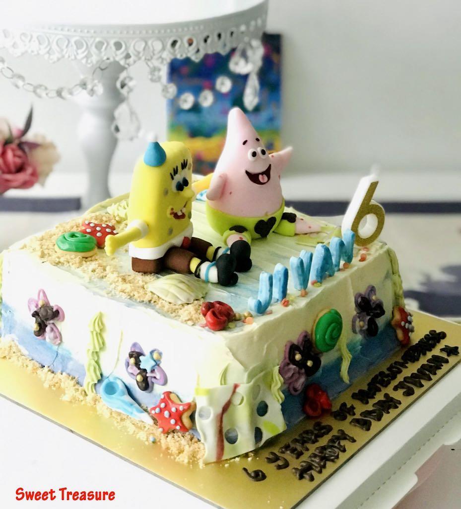 SpongeBob Cake – The Baking Angel