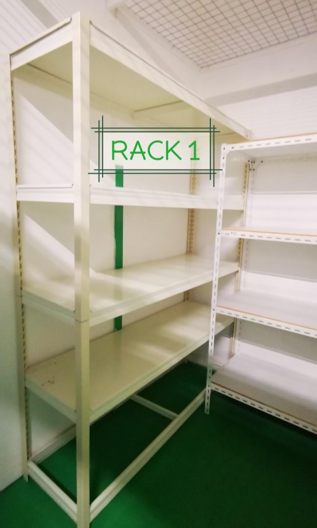 Store room racks, Furniture & Home Living, Furniture, Shelves,