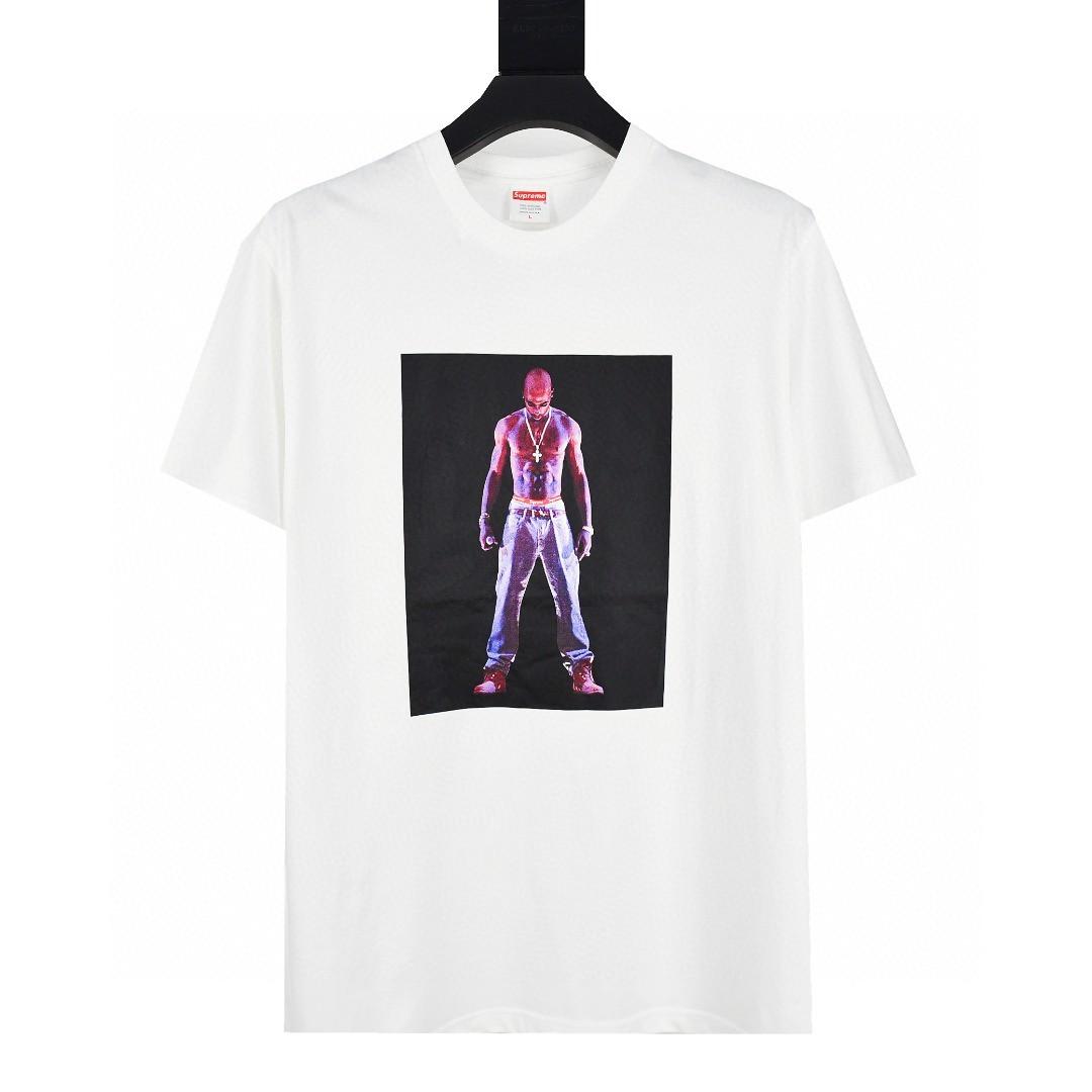 supreme Tupac Hologram Tee（M グレー Supreme Tupac Hologram Tee grey）