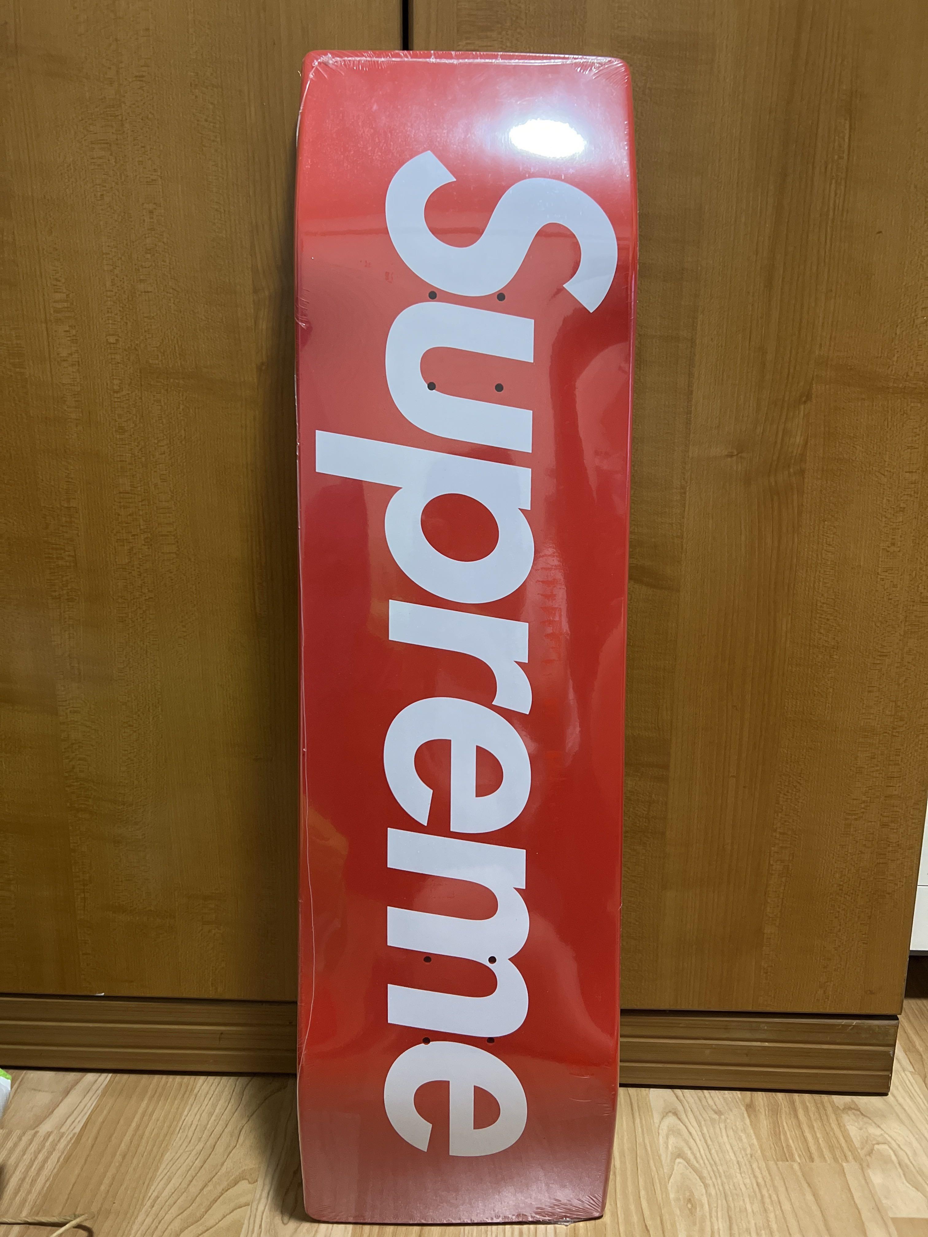 Supreme Uncut Box logo-print Skateboard - Red