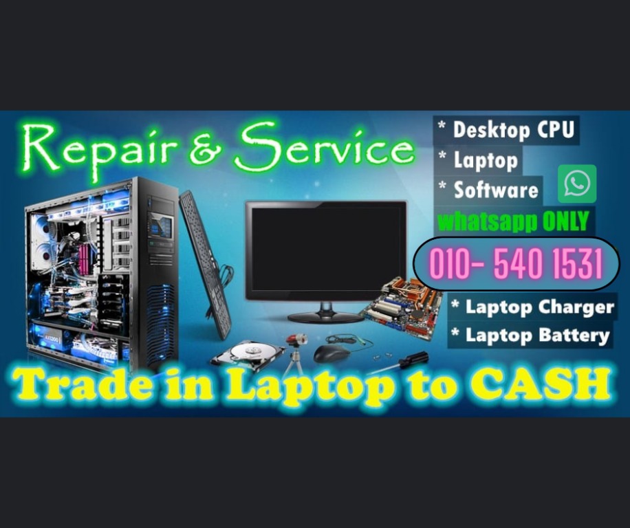 Trade in ur Laptop & iphone to CASH KL IPOH JB Penang, Computers & Tech