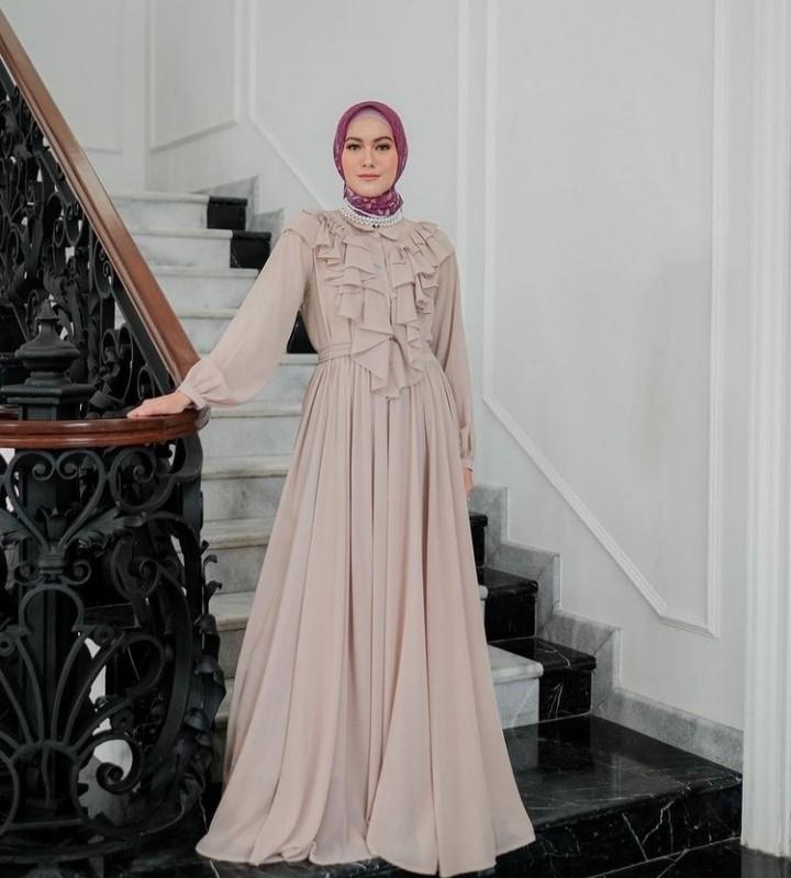 Dress simple cheap elegant hijab