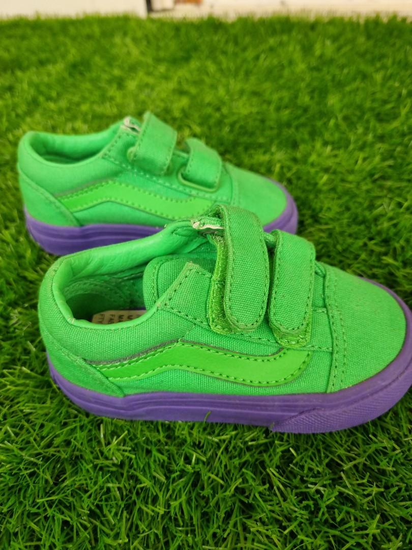 Purple shop vans kids