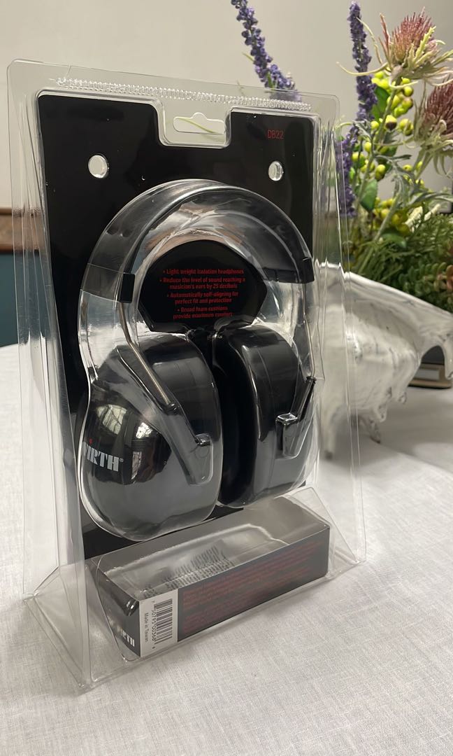 Vic Firth DB22 Isolation Headphones, Audio, Headphones \u0026 Headsets on  Carousell