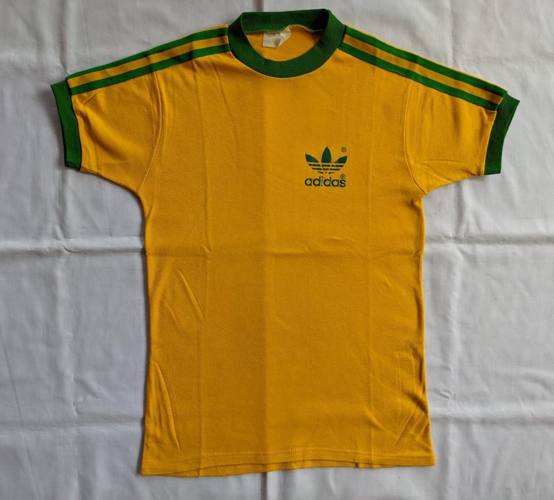 vintage rare colour 80s Adidas Tribute Brazil/Bob Marley, Men's Fashion ...
