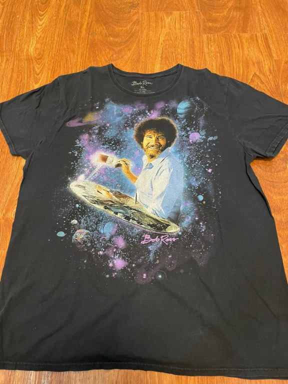 Bob ross galaxy cheap t shirt