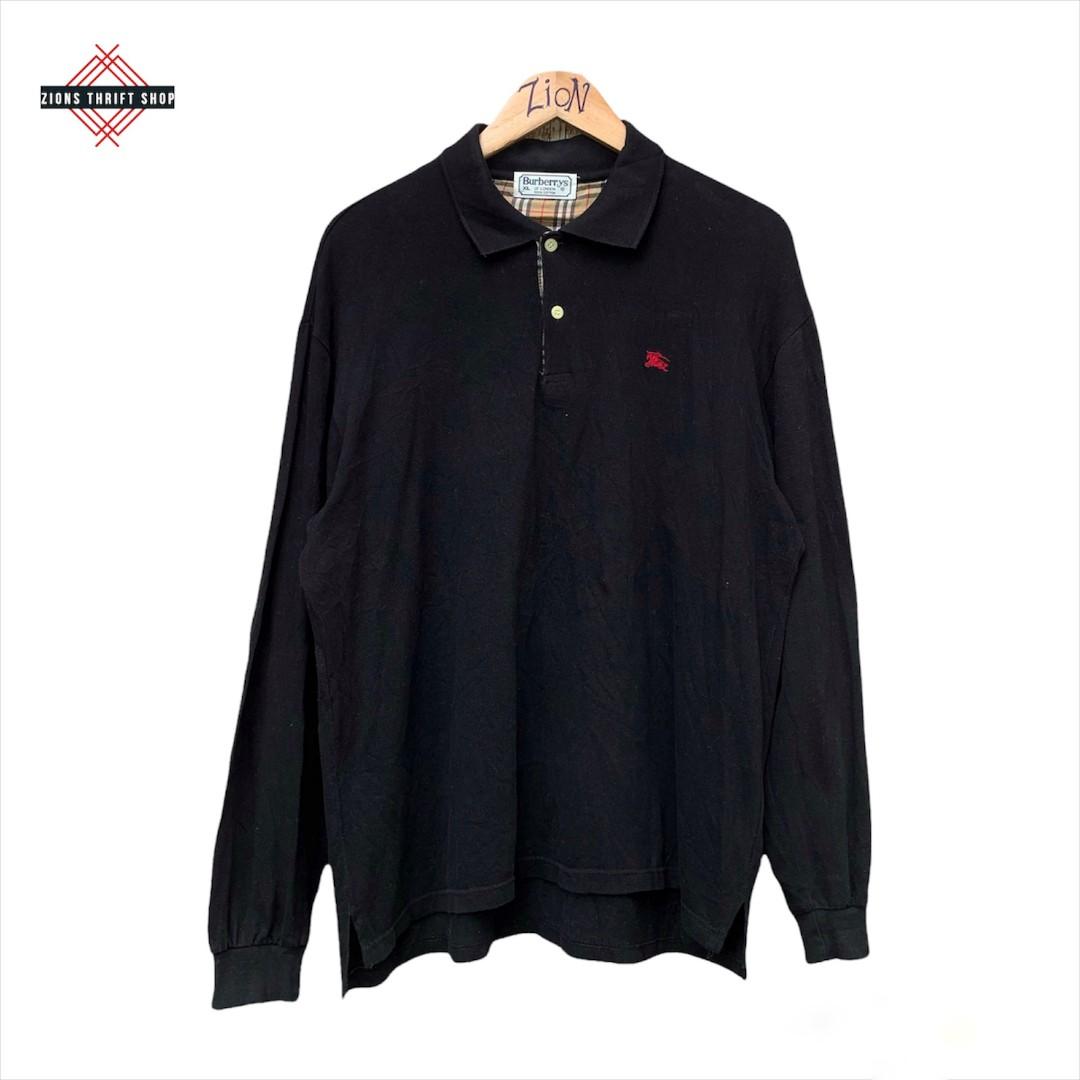Burberry polo mens bordeaux clearance