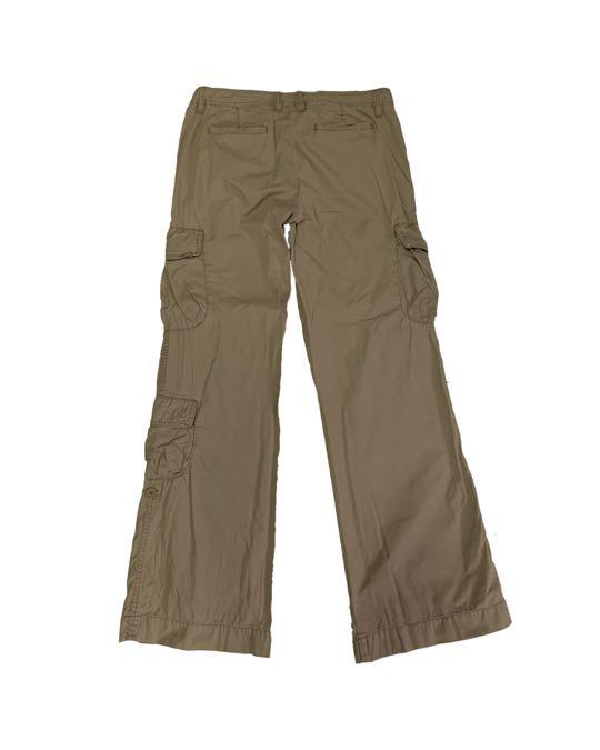 Vintage Khaki flare Cargo Pants, Men's Fashion, Bottoms, Joggers on