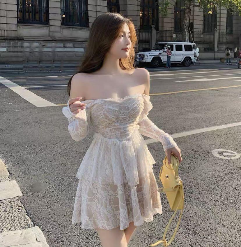 Cute white dresses near me sale