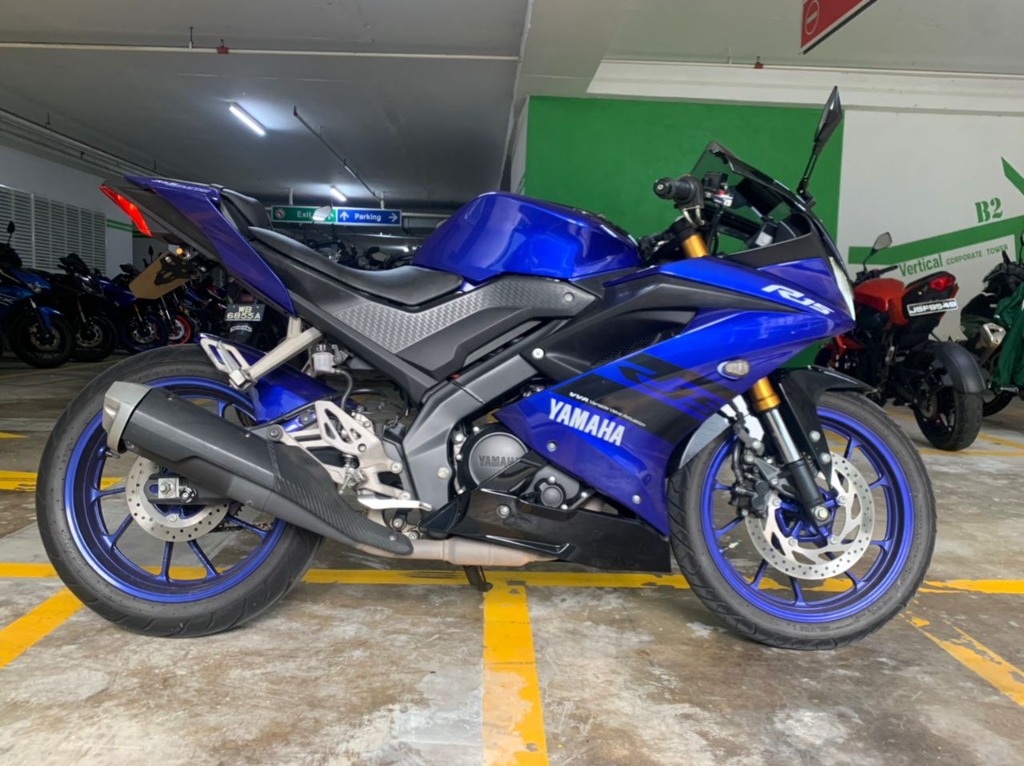 Yamaha YZF R15 2019 Great condition Motorbikes on Carousell