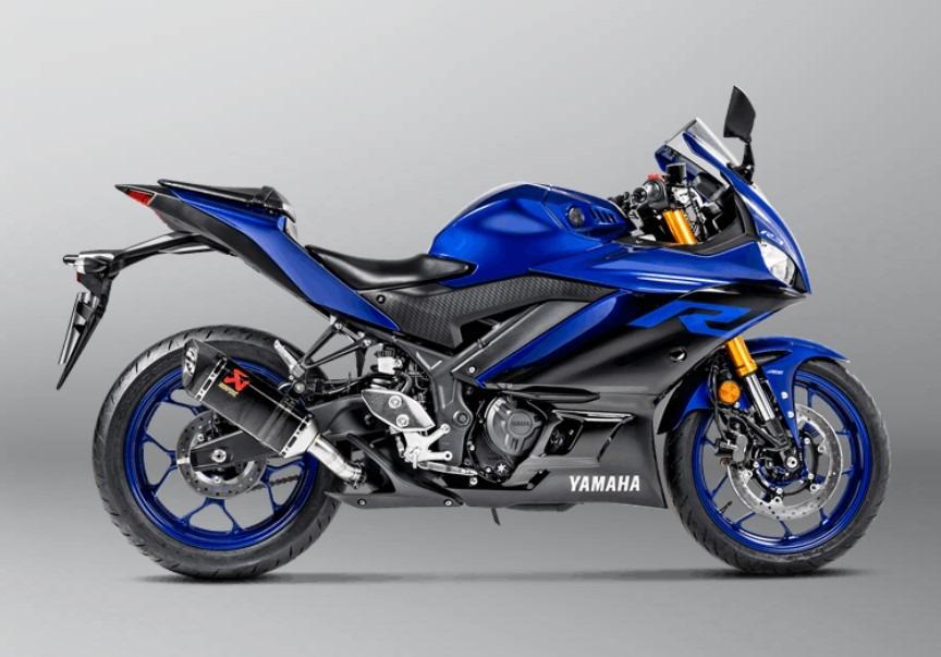 Yamaha r3 akrapovic slip on on sale