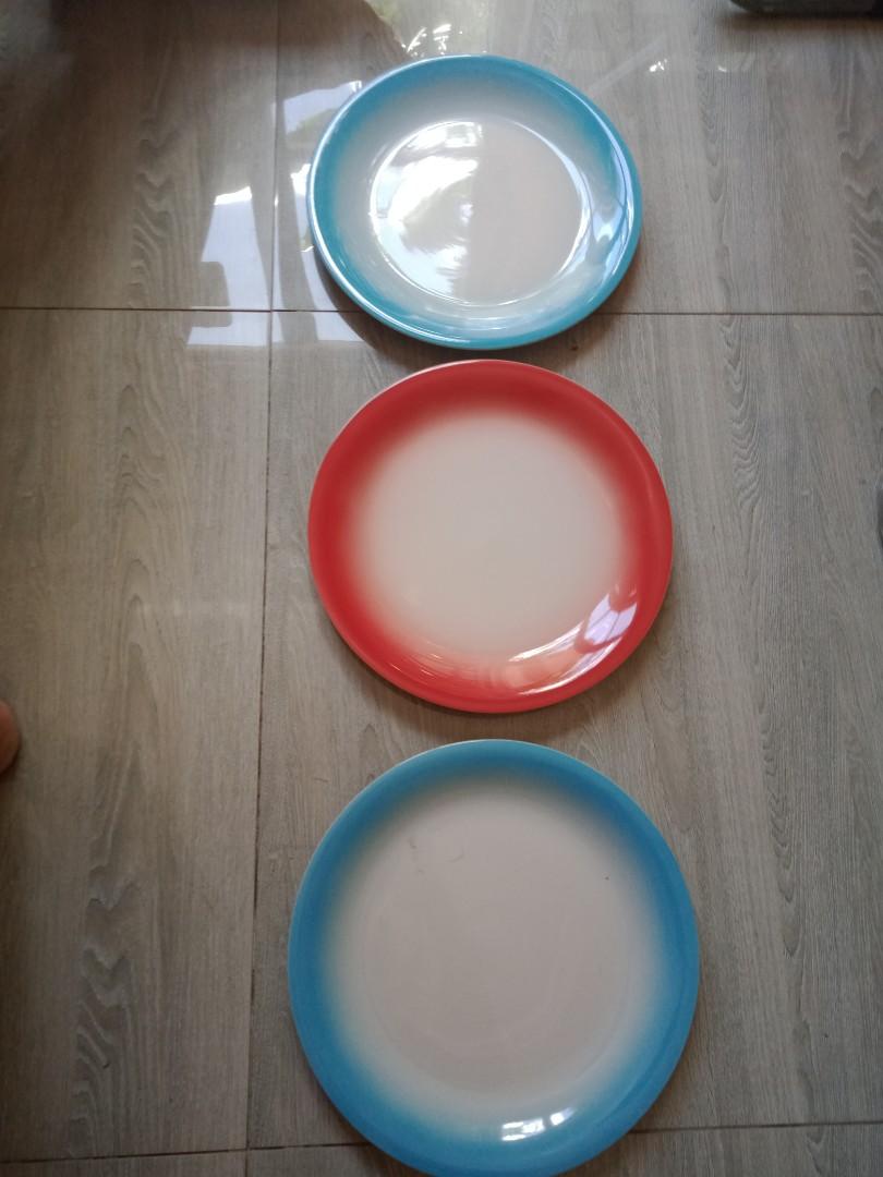 11 inch Dinnerware Stoneware Dinner Plates (Category: Dinnerware & Cutlery) located in Manila. Submitted by PickClickShip (Listing ID 1157325918, Image 2). Description: 11" Dinnerware Stoneware Dinner Plates A nice fading center design glazed plate for food presentation or food photoshoot plates. - diameter: 11 inches - stoneware - colors: blue and red - shipped from US - selling it per piece.