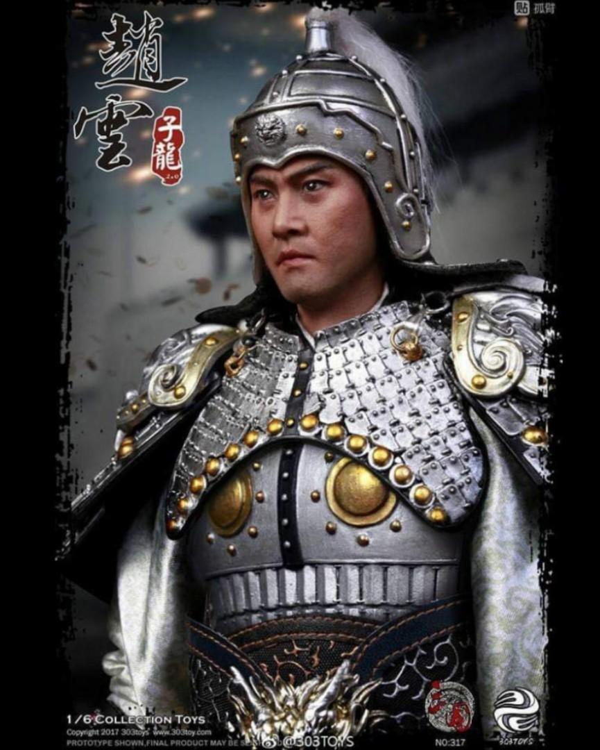 303TOYS 1/6 三國系列趙雲趙子龍2.0 單人, 興趣及遊戲, 玩具& 遊戲類 