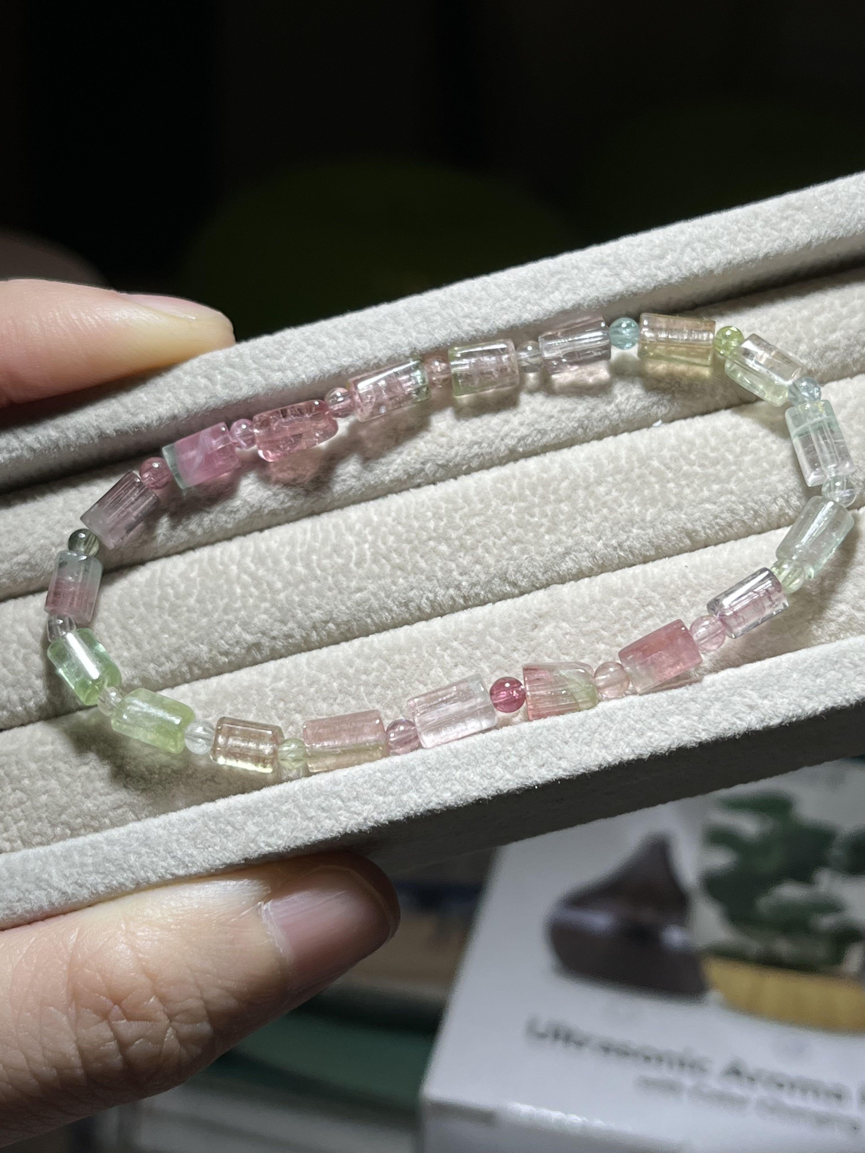Raw clearance stone bracelet