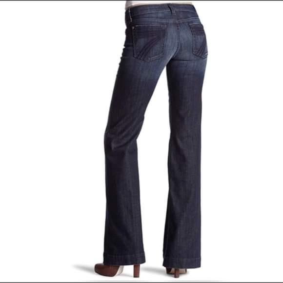 7 For All Mankind Distressed Jeans size 