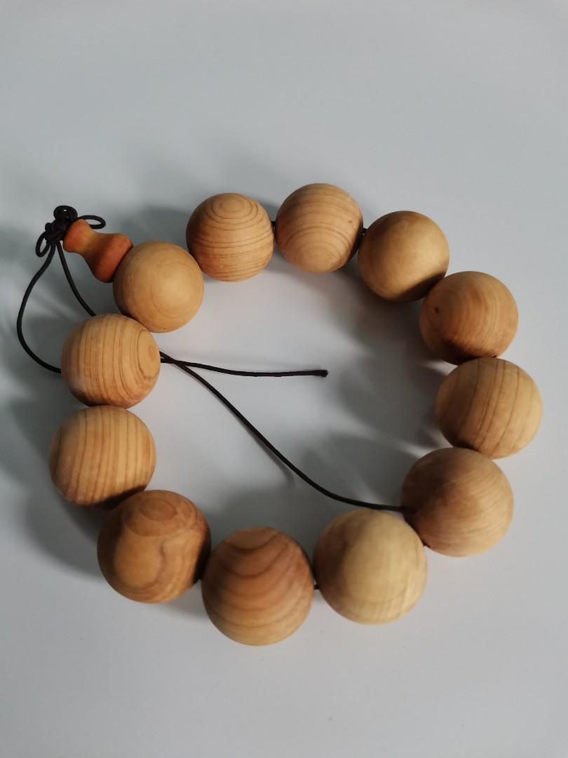 天然太山行崖柏手串 Women S Fashion Jewelry Organisers Bracelets On Carousell