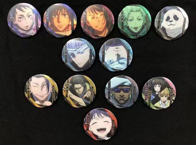 最新劇場版0 名場面襟章part 2 Jump Shop 咒術迴戰呪術廻戰 興趣及遊戲 玩具 遊戲類 Carousell