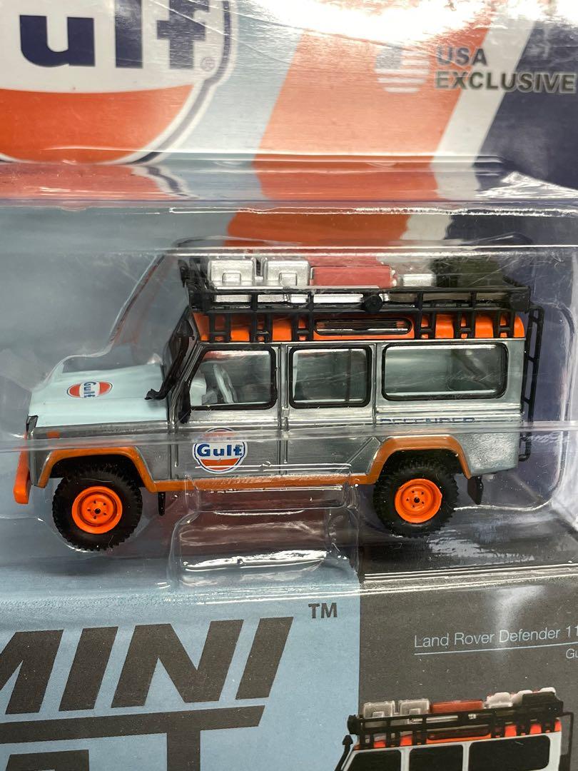 Minigt Mini GT 隱藏版Land Rover Defender 110 Gulf 同似Tiny