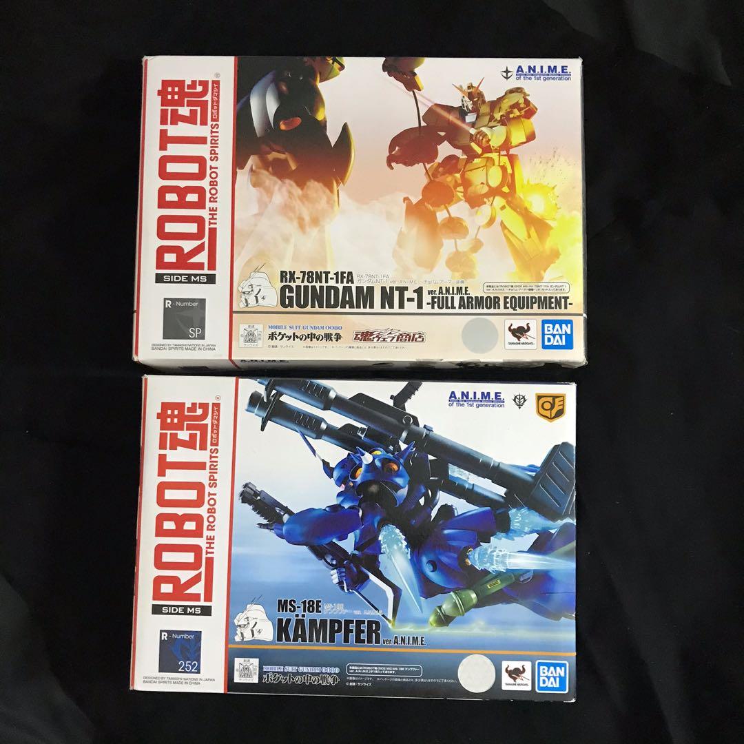 日版🇯🇵中古Robot魂Gundam NT1 FA Full Armor 高達Alex京寶梵MS-18E 